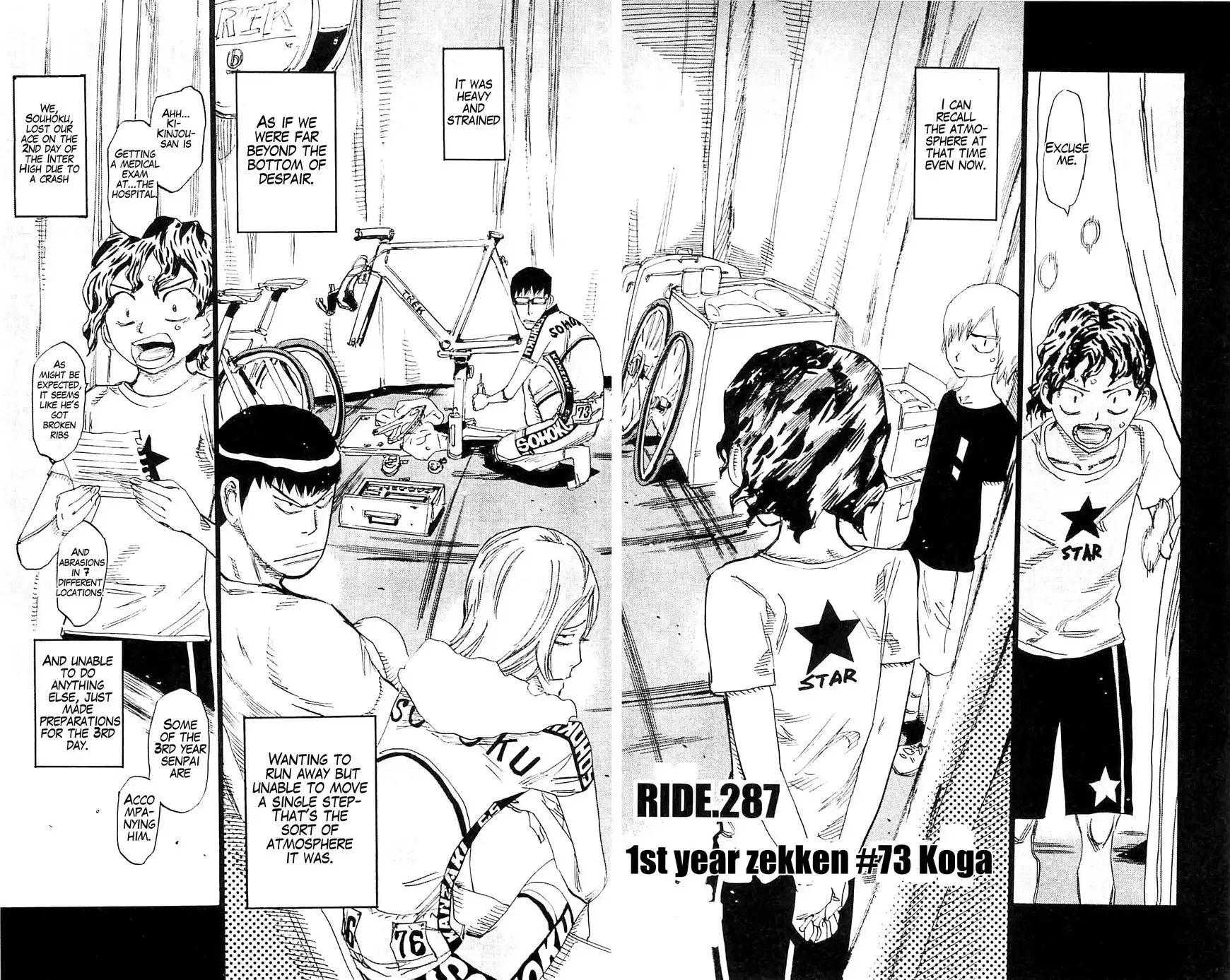 Yowamushi Pedal Chapter 287 4